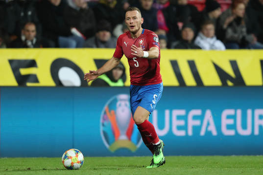 Vladimír Coufal of Czech Republic is seen