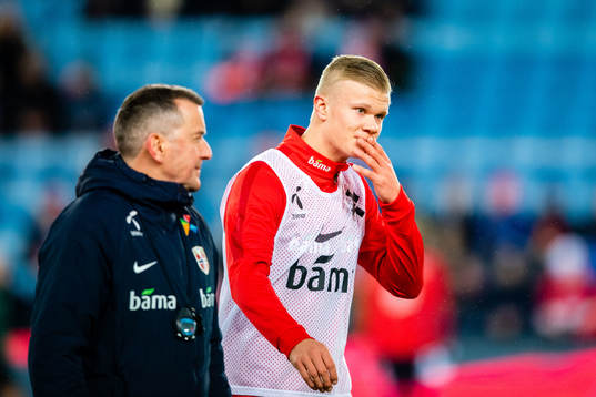 Per Joar Hansen, assistant coach of Norway, and Erling