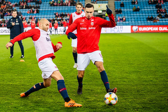 Tore Reginiussen and Ole Kristian Selnæs of Norway