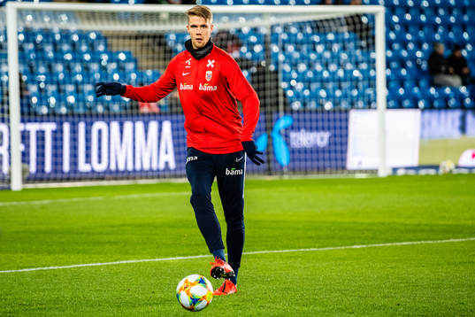 Kristoffer Vassbakk Ajer of Norway