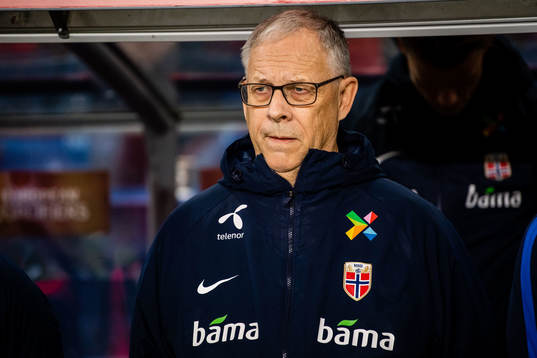 Lars Lagerbäck, head coach of Norway