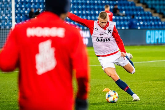Erling Braut Haaland of Norway