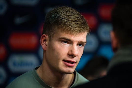Alexander Sørloth of Norway