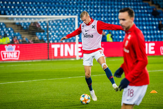 Erling Braut Haaland of Norway