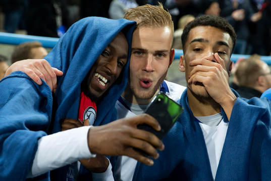 Glen Kamara #6, FIN, Rasmus Karjalainen #7, FIN , Pyry