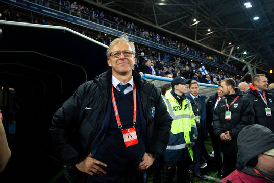 Head Coach Markku Kanerva, FIN match European Championship