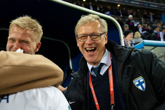 Head Coach Markku Kanerva, FINafter match European