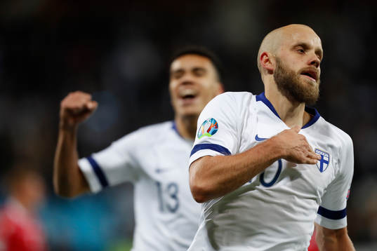 Teemu Pukki #10, FIN and Pyry Soiri #13, FIN