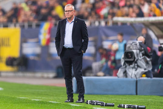 Janne Andersson, head coach of Sweden