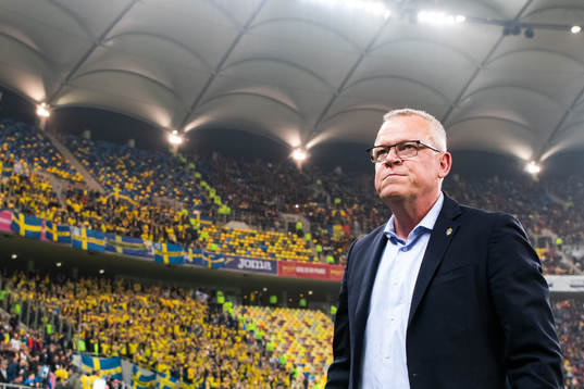 Janne Andersson, head coach of Sweden
