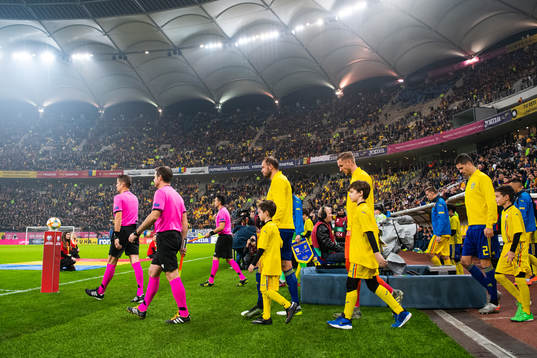 Andreas Granqvist, goalkeeper Robin Olsen and Mikael Lustig