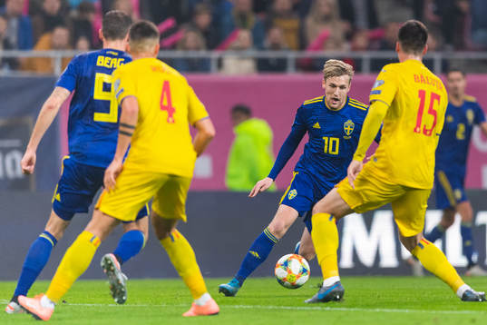 Emil Forsberg of Sweden