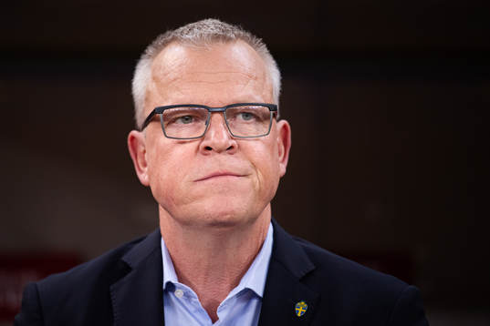 Janne Andersson, head coach of Sweden