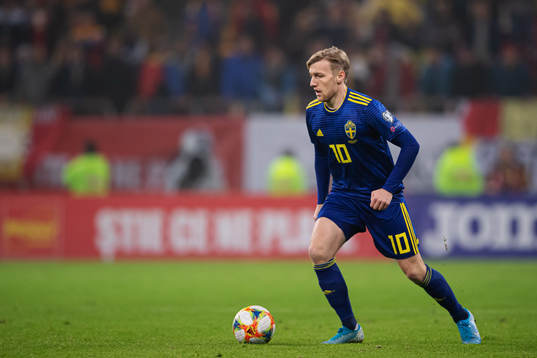 Emil Forsberg of Sweden