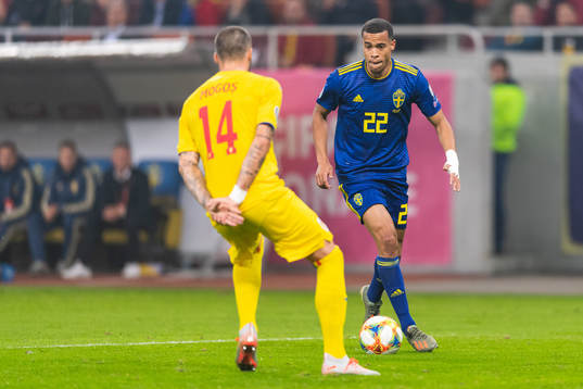 Robin Quaison of Sweden