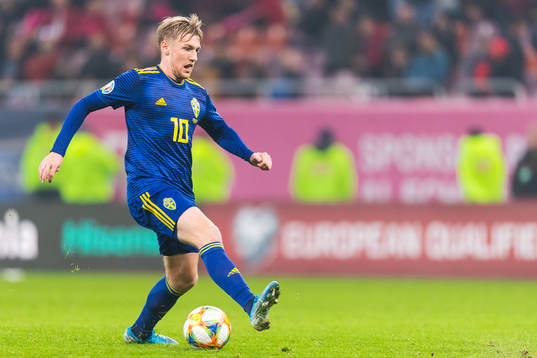 Emil Forsberg of Sweden