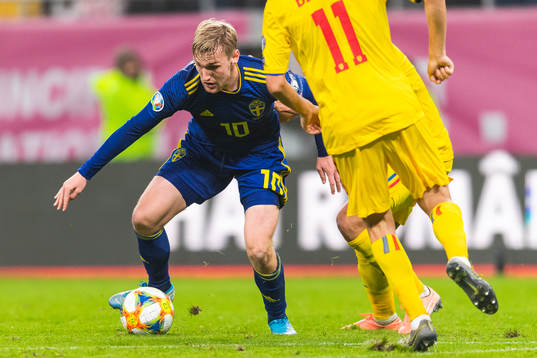 Emil Forsberg of Sweden