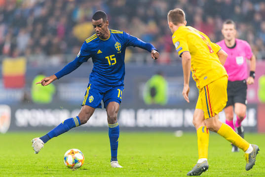 Alexander Isak of Sweden
