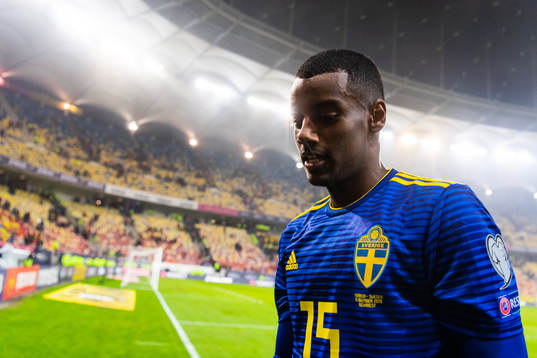 Alexander Isak of Sweden