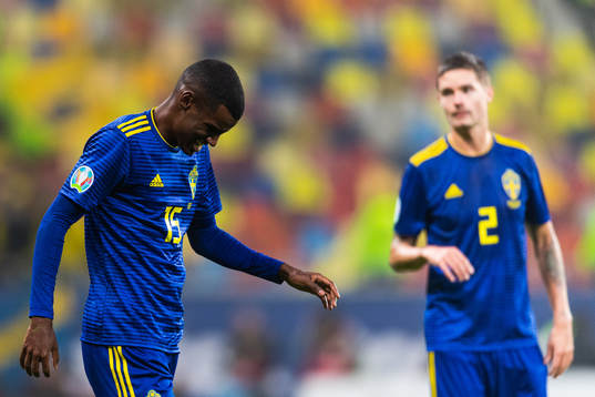 Alexander Isak of Sweden