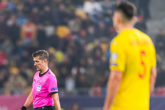 Referee Daniele Orsato
