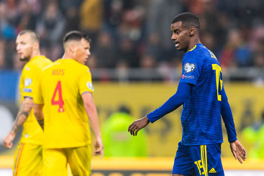 Alexander Isak of Sweden