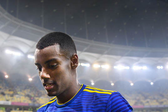 Alexander Isak of Sweden