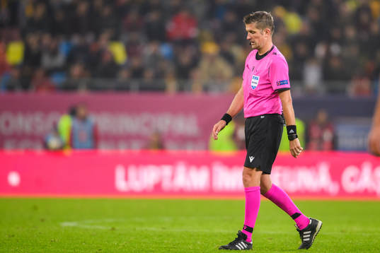Referee Daniele Orsato