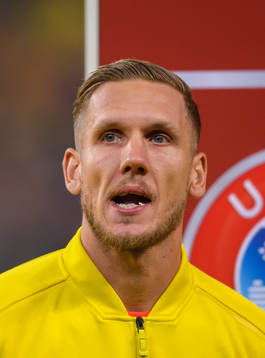 Goalkeeper Robin Olsen of Sweden