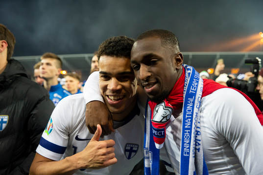 Pyry Soiri #13, FIN, Glen Kamara #6, FIN European