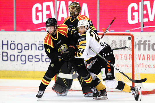 Brynäs Niclas Andersén och Skellefteås Robin Alvarez