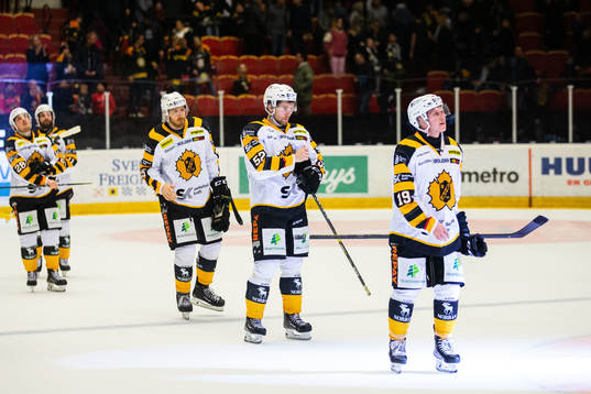 Skellefteås spelare deppar