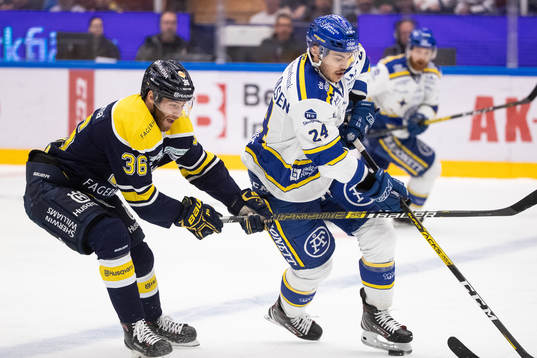 s Anthony Camara och Leksands Thomas Valkvae Olsen