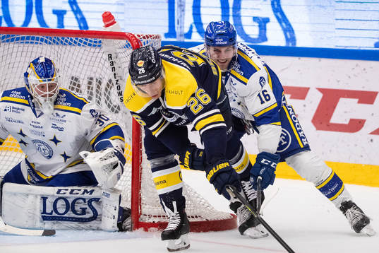 s Alexander Bergström och Leksands Daniel Gunnarsson
