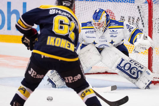 Leksands målvakt Janne Juvonen