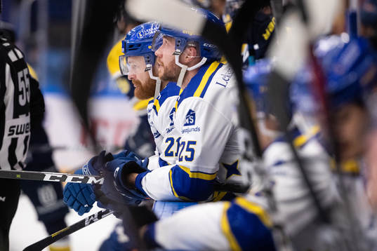 Leksands Mattias Ritola och Linus Persson deppar