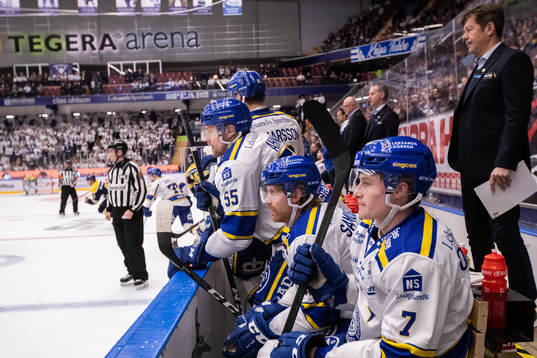 Leksands Lucas Nordsäter och Philip Samuelsson och Jonas