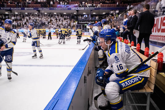 Leksands Daniel Gunnarsson deppar
