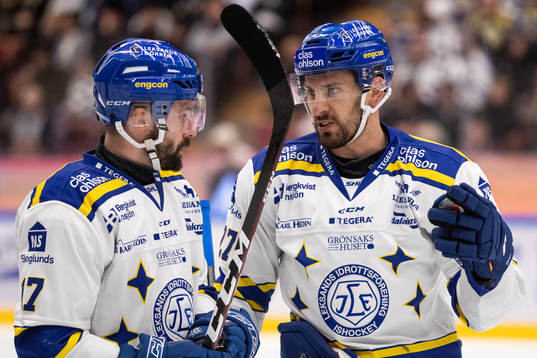 Leksands Daniel Olsson Trkulja och Marek Hrivik