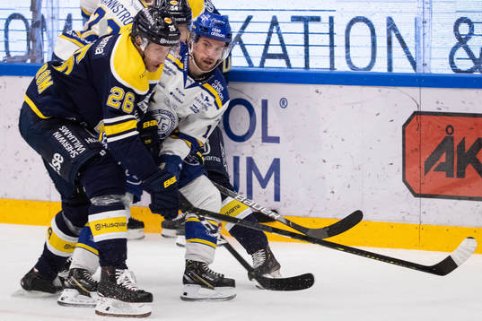 s Alexander Bergström och Leksands Oskar Lang