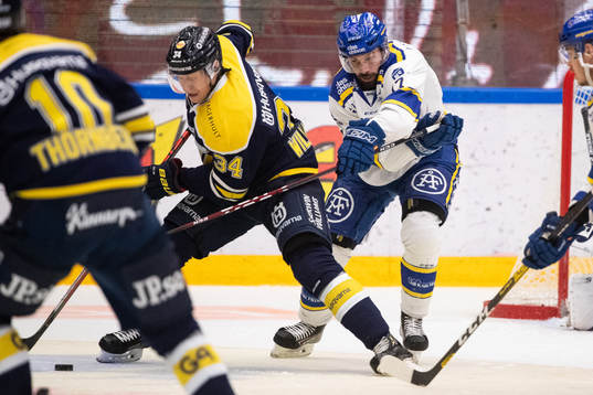 s Jesper Williamsson och Leksands Marek Hrivik
