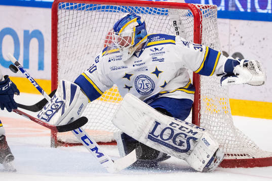 Leksands målvakt Janne Juvonen