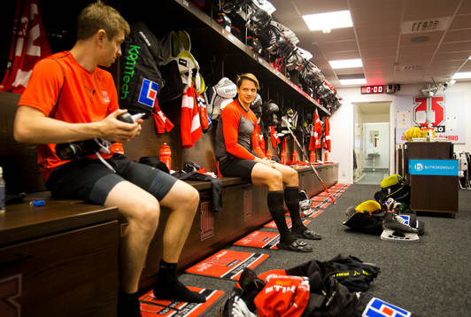 Örebros Sakari Salminen och Kristian Näkyvä
