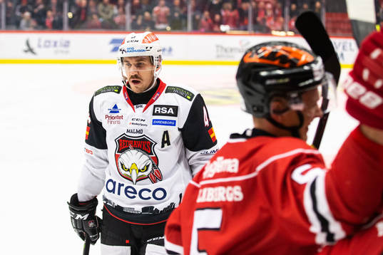 Malmö Redhawks Jesper Jensen Aabo deppar