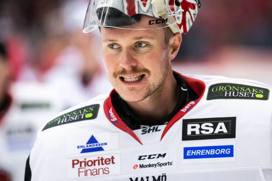 Malmö Redhawks målvakt Lars Volden