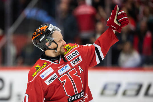 Örebros Marcus Weinstock jublar