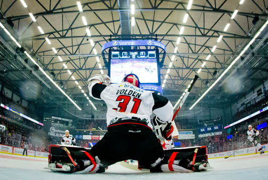 Malmö Redhawks målvakt Lars Volden