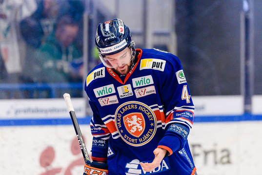 Växjös Tim Erixon deppar