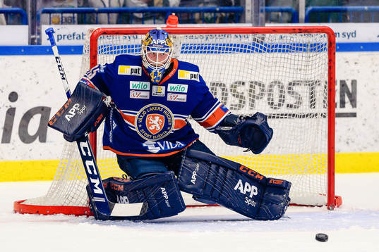 Växjös målvakt Viktor Andrén