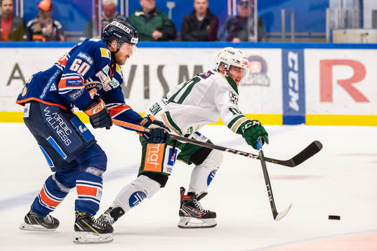 Växjös Erik Josefsson och Färjestads Marcus Nilsson